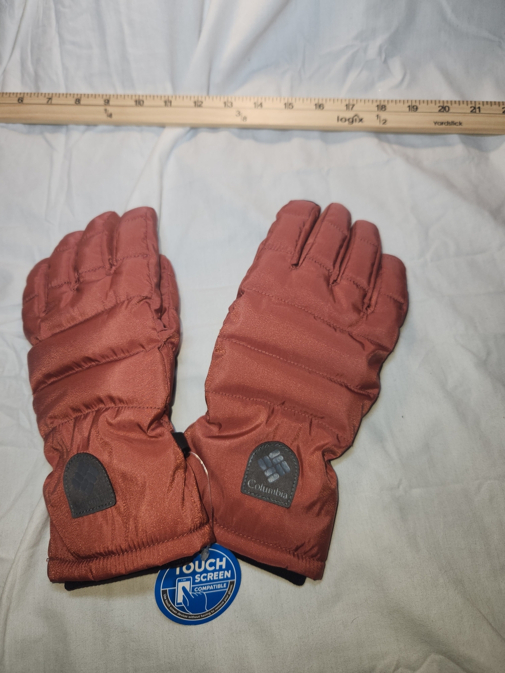 Columbia Women's Touchscreen Winter Gloves - Rust M